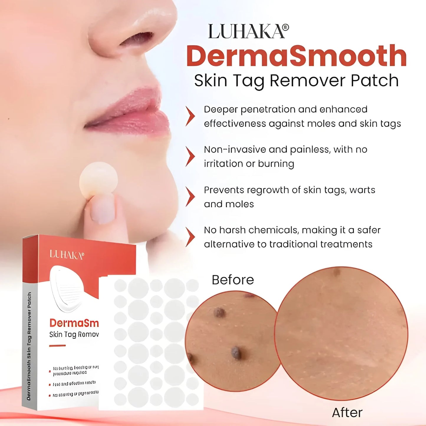 Derma Smooth Skin Tag Removal Patch | Secret to Spotless Skin ✨