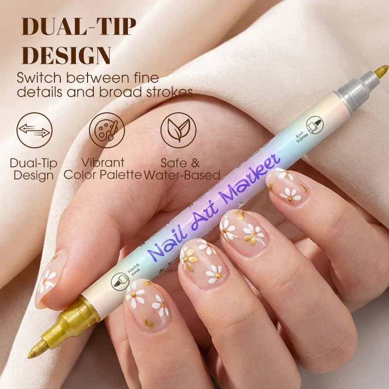 Nail Art Pen Set Of 12