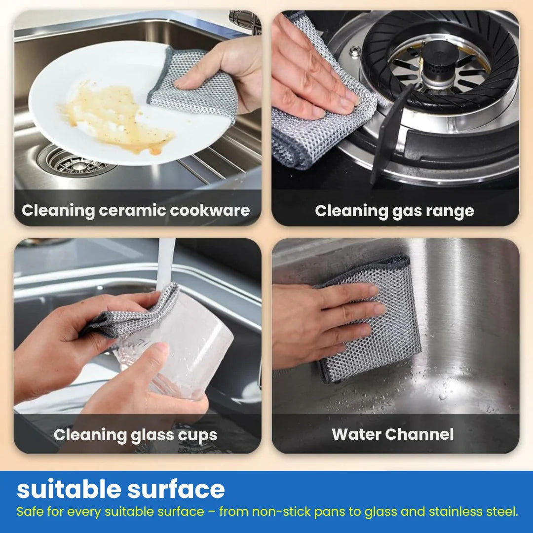 Multifunctional Non-scratch Wire Dishcloth