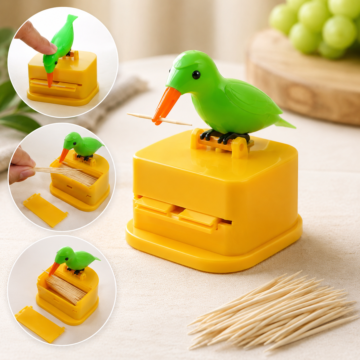 BIRD Toothpick Dispenser