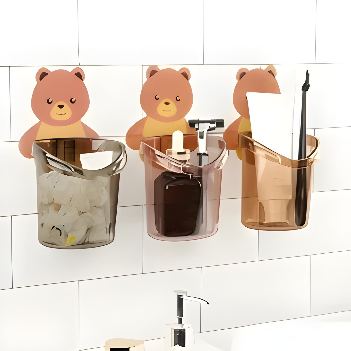 Cute Teddy Bear Kids Toothbrush Holder | BUY 1 GET 1
