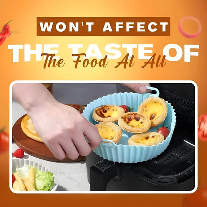 Air Fryer Silicone Reusable Baking Tray | Pack of 3