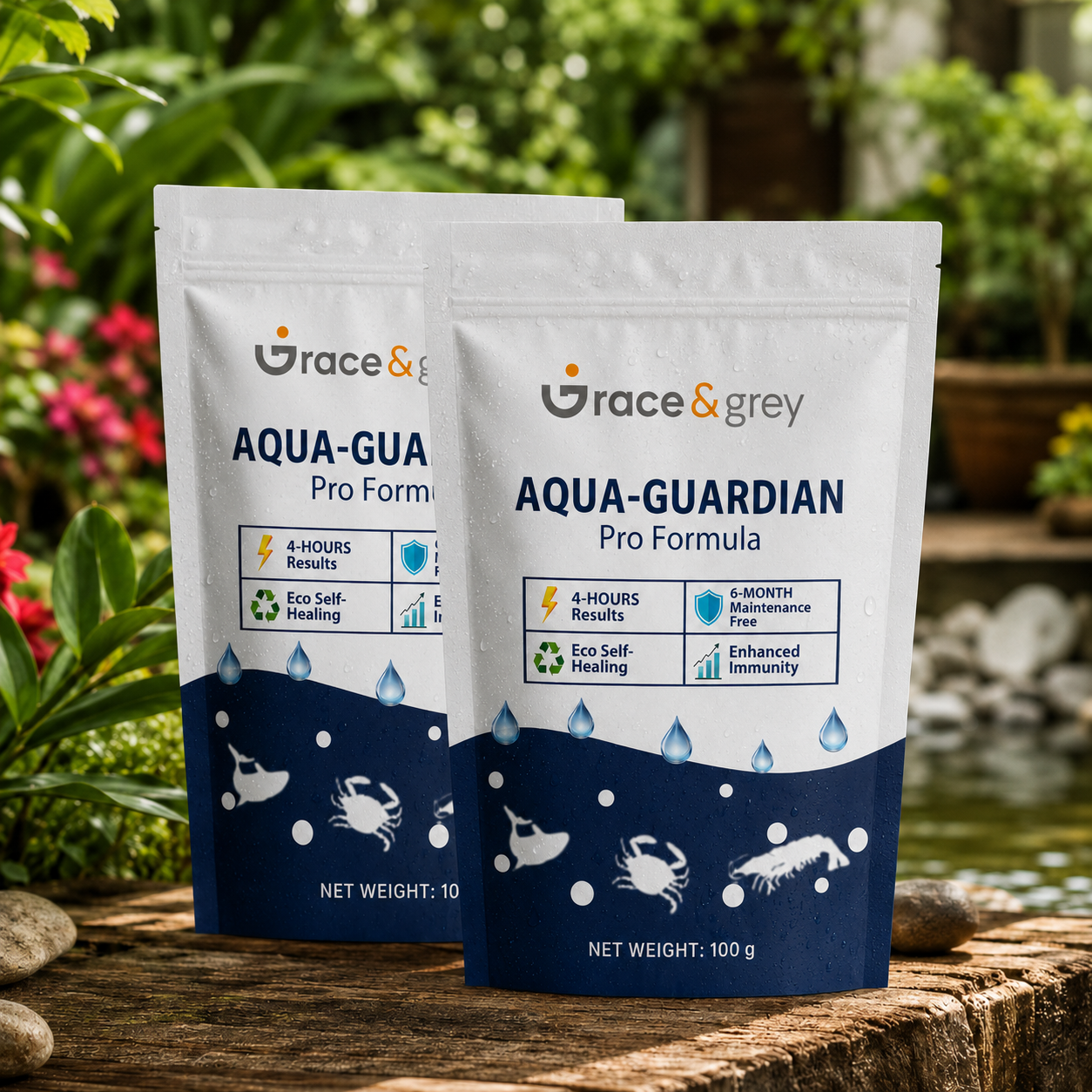 Crystal Clear Water Naturally | G&G Aqua-Guardian Pro Formula