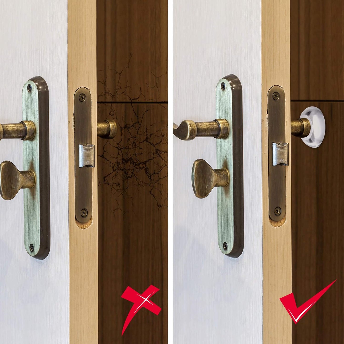 ClearGuard Reusable Door Protectors Shield For Preventing Damage