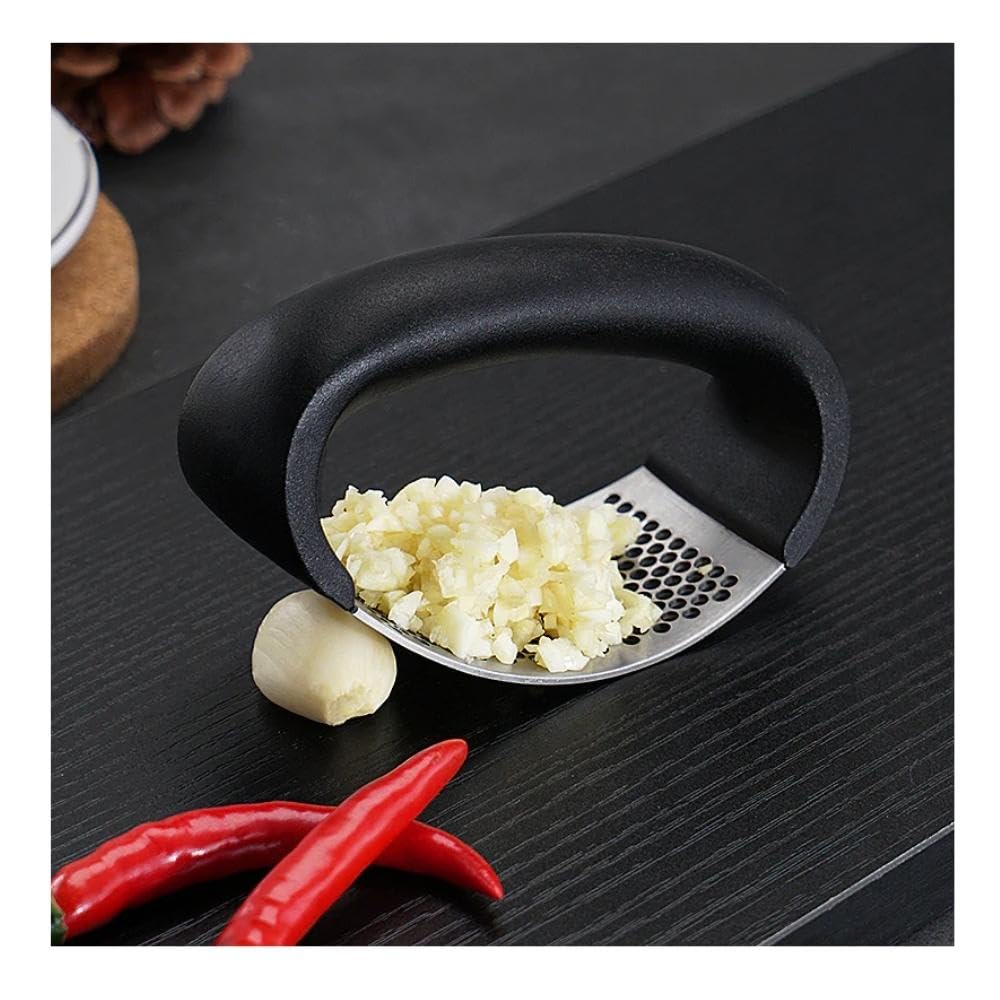 Stainless Steel Garlic Crusher