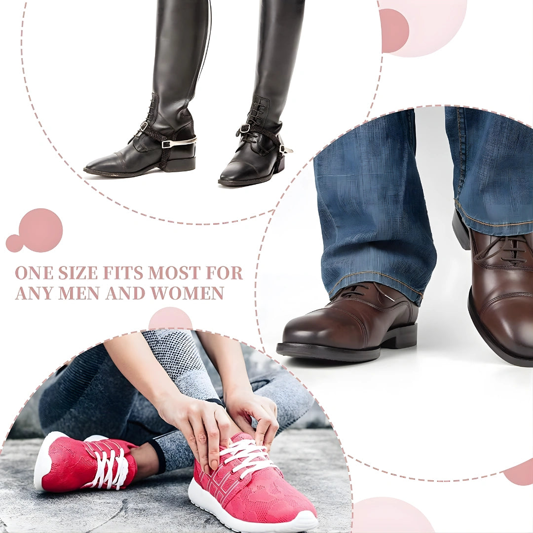 Unisex Silicone Invisible Height Increase Insoles