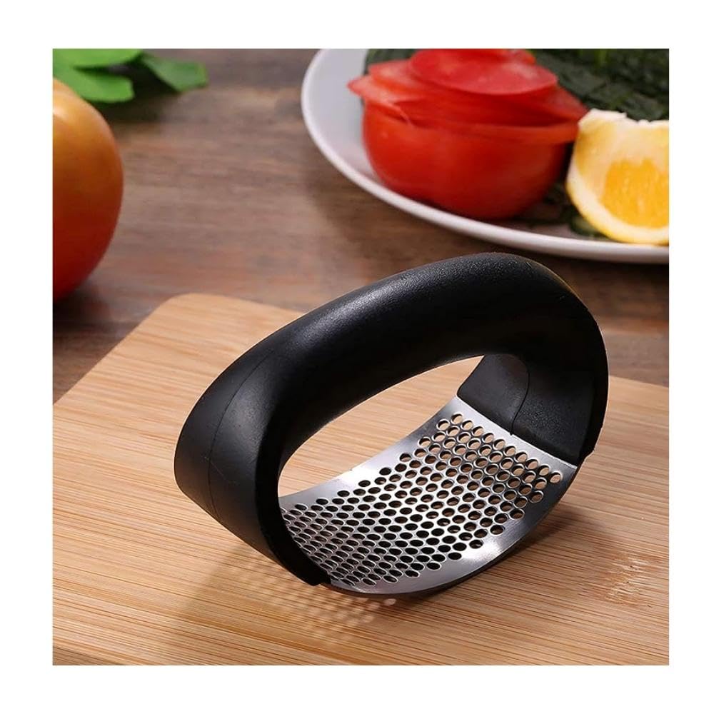 Stainless Steel Garlic Crusher