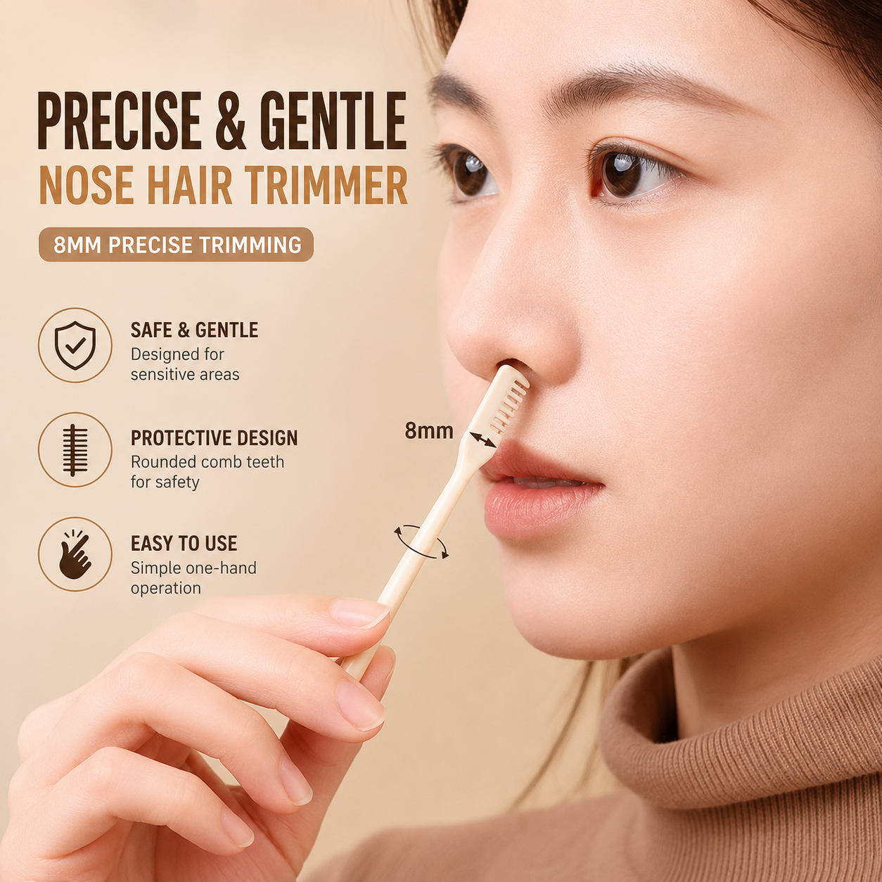 Nasal Hair Cutter (3Pcs Box)