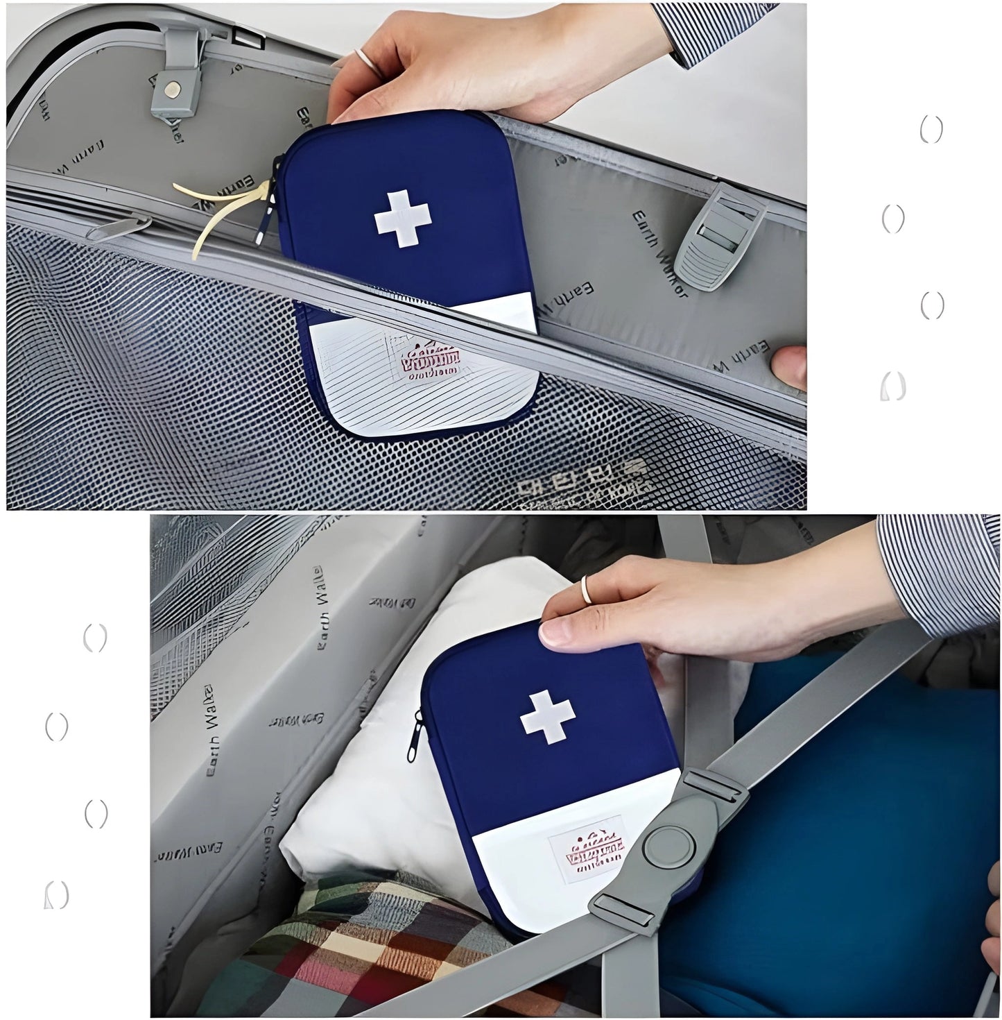 Mini Portable Medical Bag for Outdoor Camping Hiking Home Travel Emergency