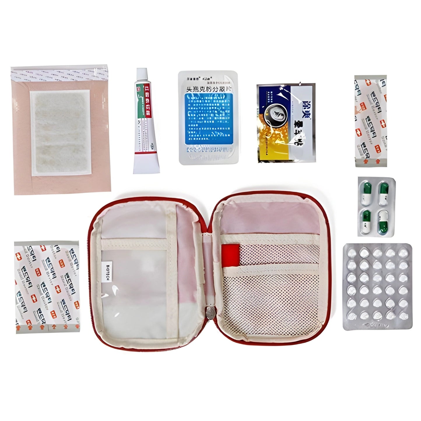 Mini Portable Medical Bag for Outdoor Camping Hiking Home Travel Emergency