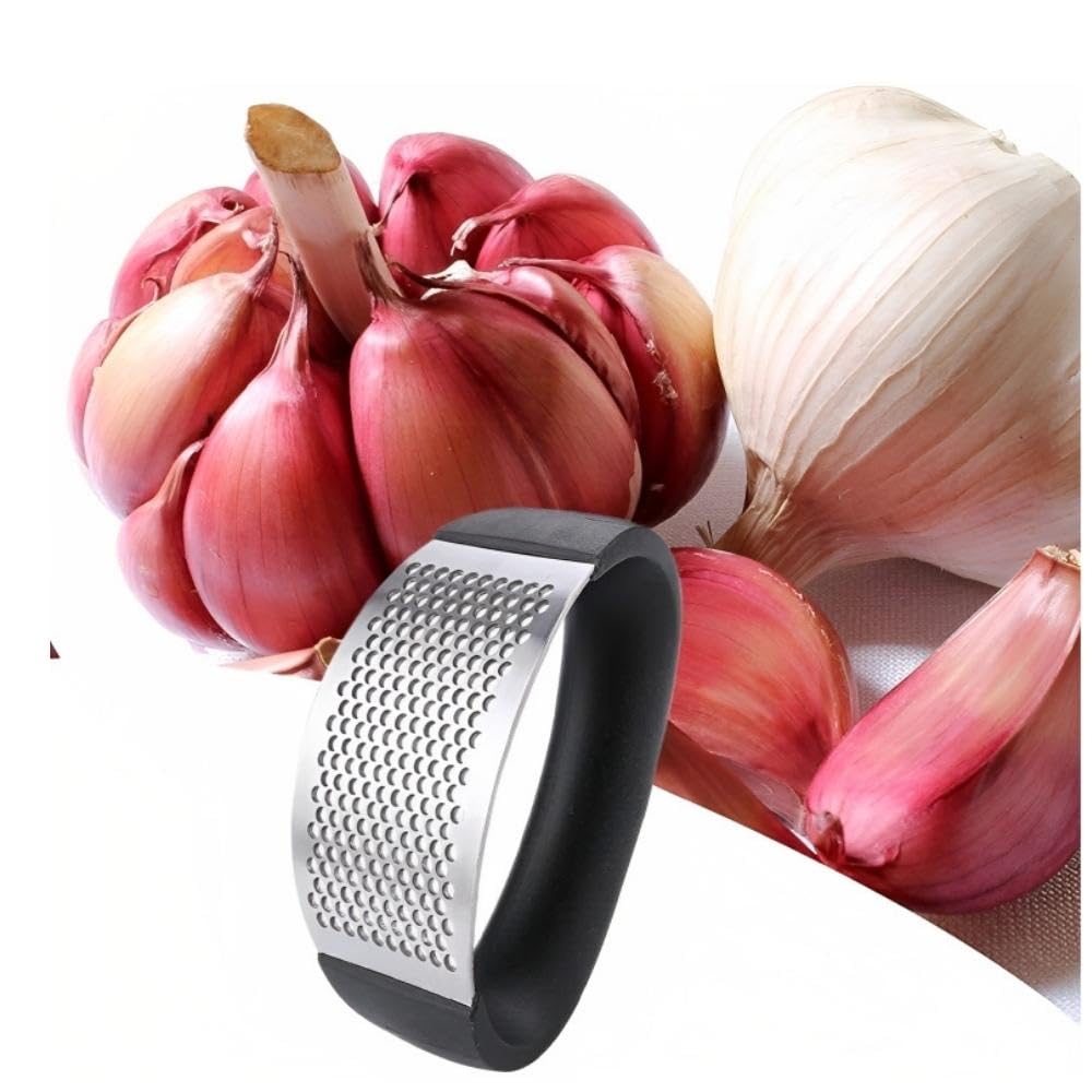 Stainless Steel Garlic Crusher