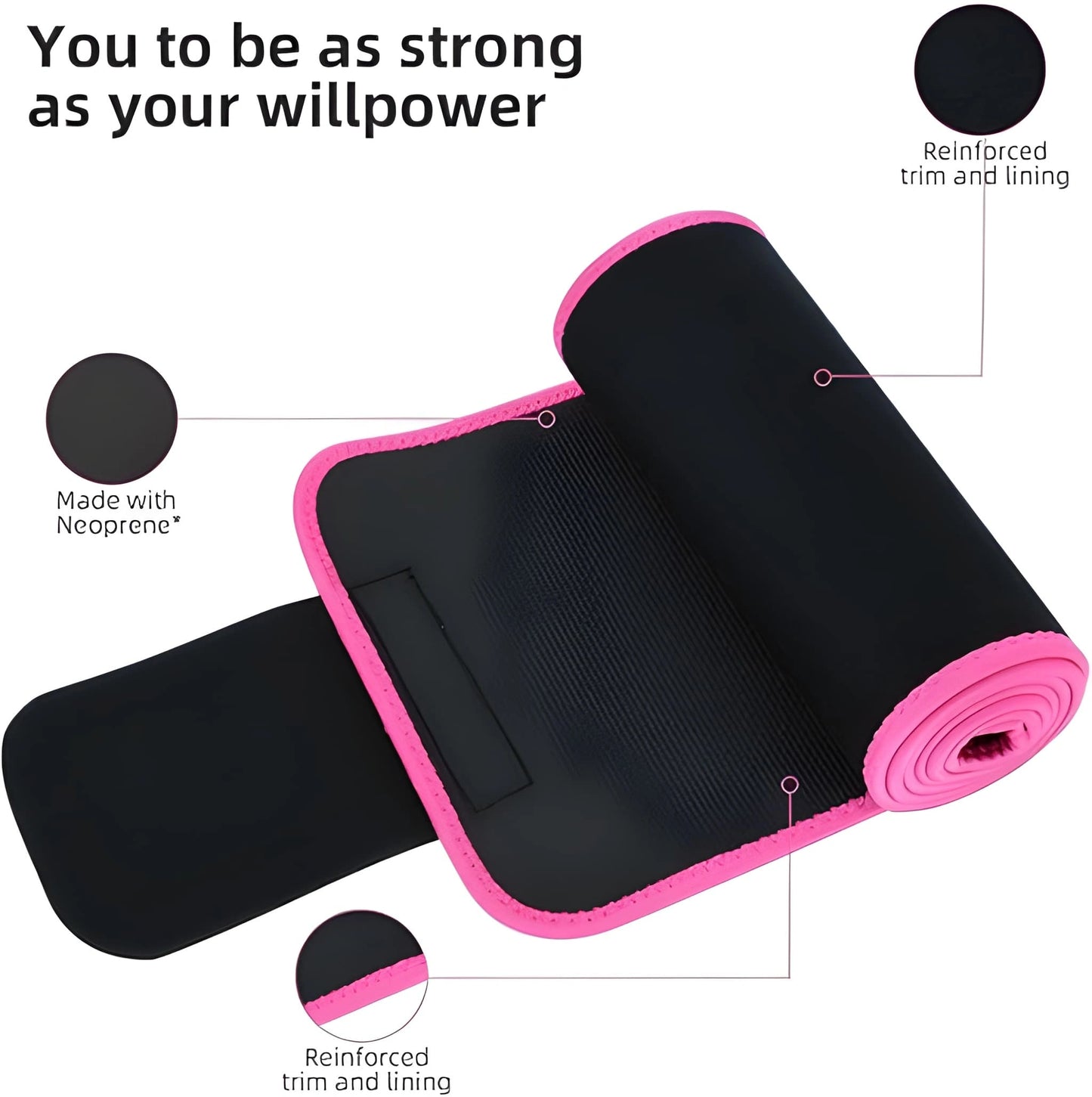 Adjustable Waist Trimmer Belt
