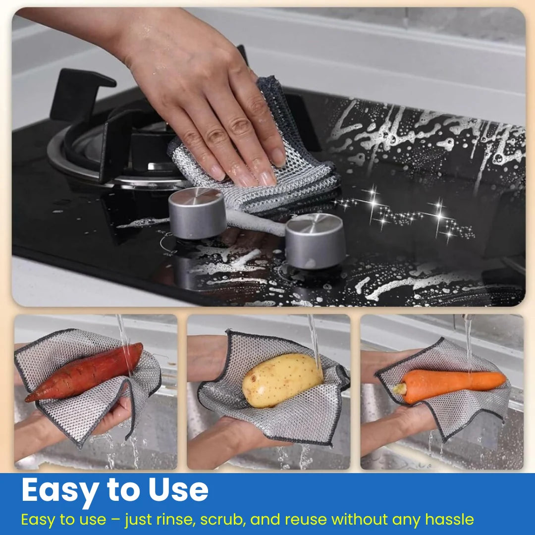 Multifunctional Non-scratch Wire Dishcloth