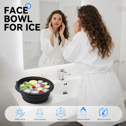 Silicone Face Ice Bowl