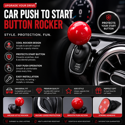 Car Push to Start Button Rocker