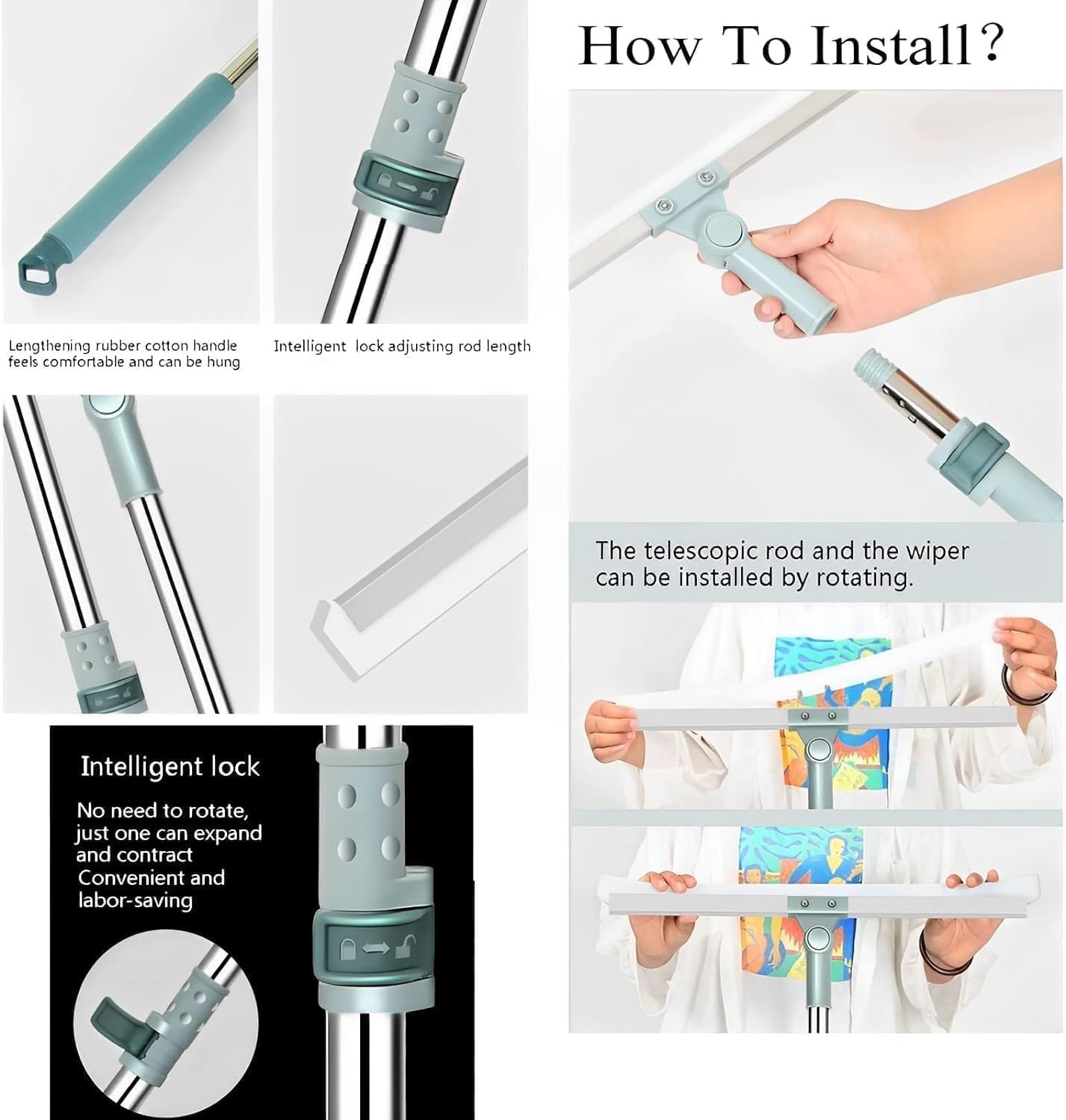 SILICON MULTI FUNCTIONAL MOP