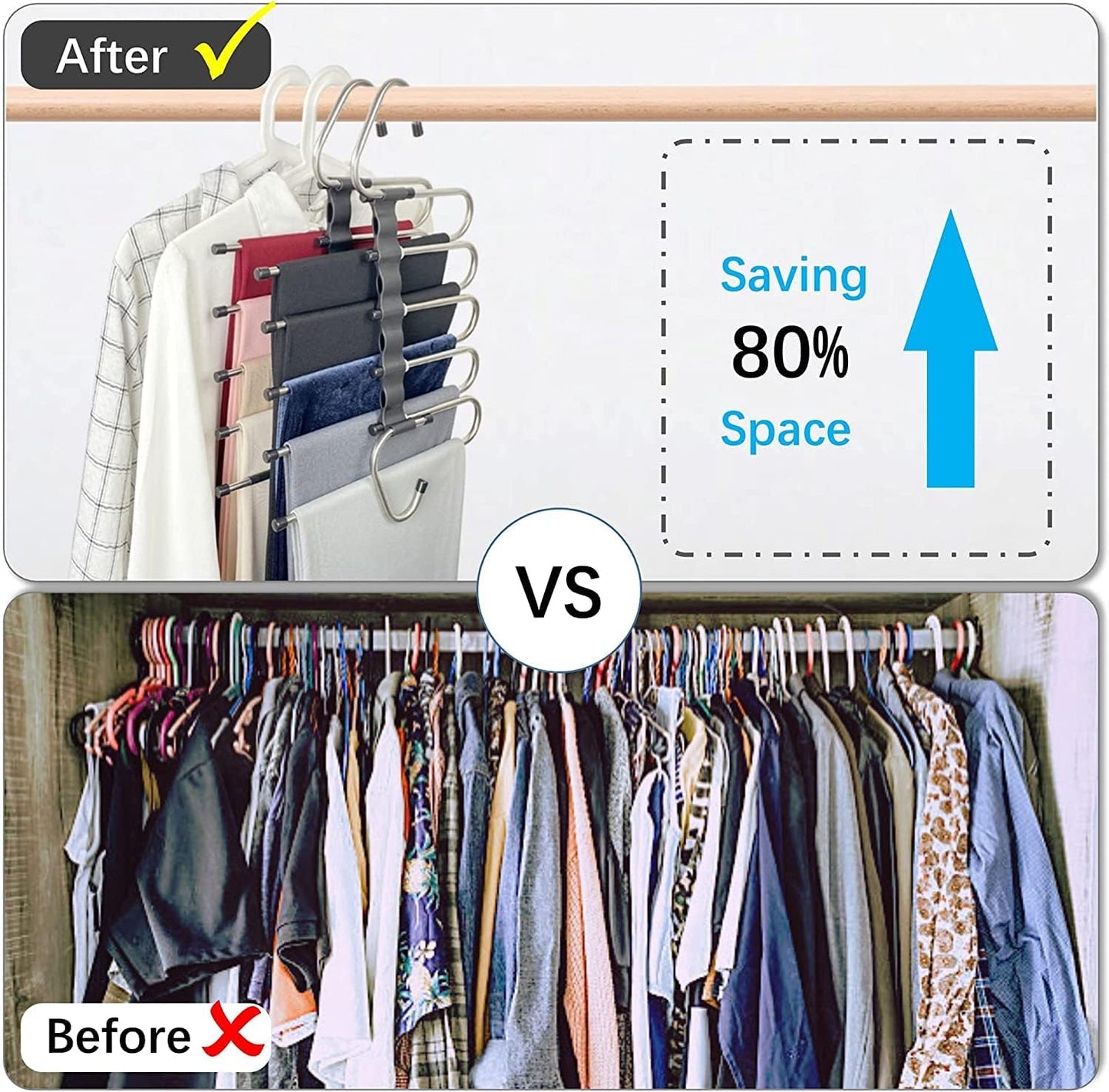 Stainless Steel Multipurpose Hanger Organizer