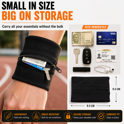 Sportswear - Wrist Pouch