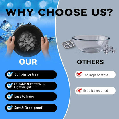 Silicone Face Ice Bowl