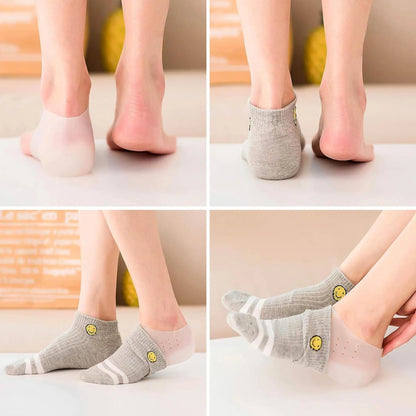 Unisex Silicone Invisible Height Increase Insoles