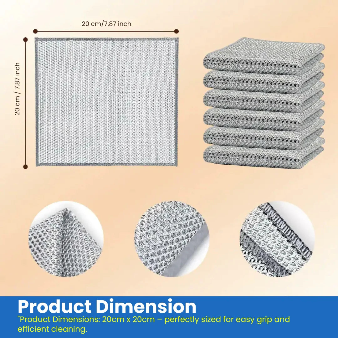 Multifunctional Non-scratch Wire Dishcloth