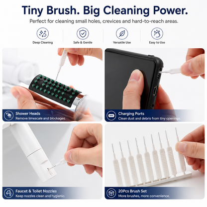 Disposable Shower Head Cleaning Brush - Pack Of 10