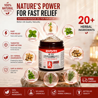 Relivora™ Japanese Herbal Soothing Gel