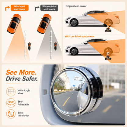 Blind Spot Mirrors - Pack of 2