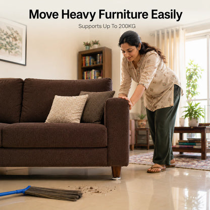 Heavy Furniture Sofa Table Moving Wheels — Pack of 8