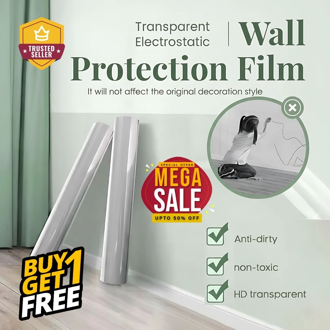 Transparent Electrostatic Protection - BUY 1 GET 1 🎁