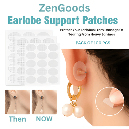 Premium Earlobe Support Patches (100 PCS)