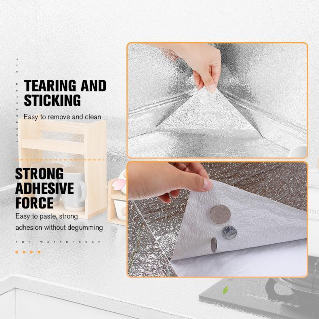 Oil Resistant Kitchen Sticker
