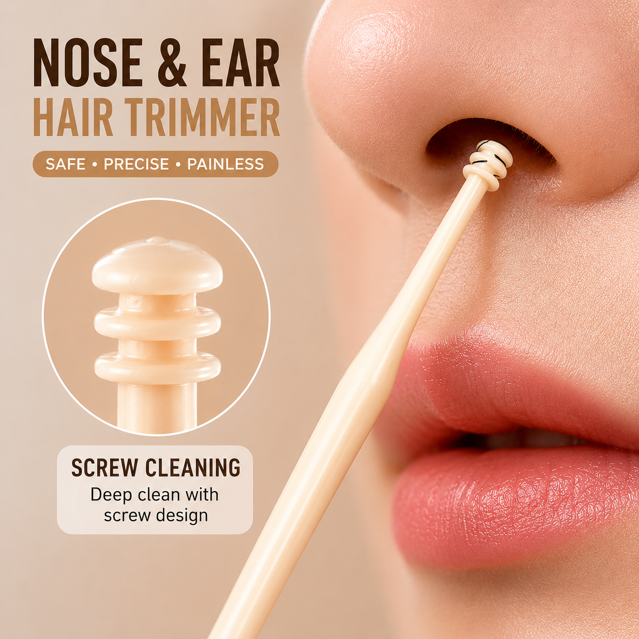 Nasal Hair Cutter (3Pcs Box)