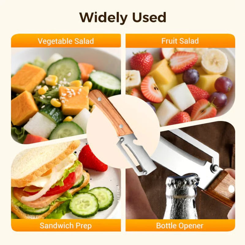 Multi-Functional Vegetable Peeler for Kitchen