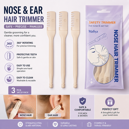 Nasal Hair Cutter (3Pcs Box)
