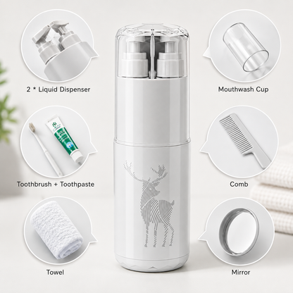 ✈️ TripTidy™ 6-in-1 Travel Kit