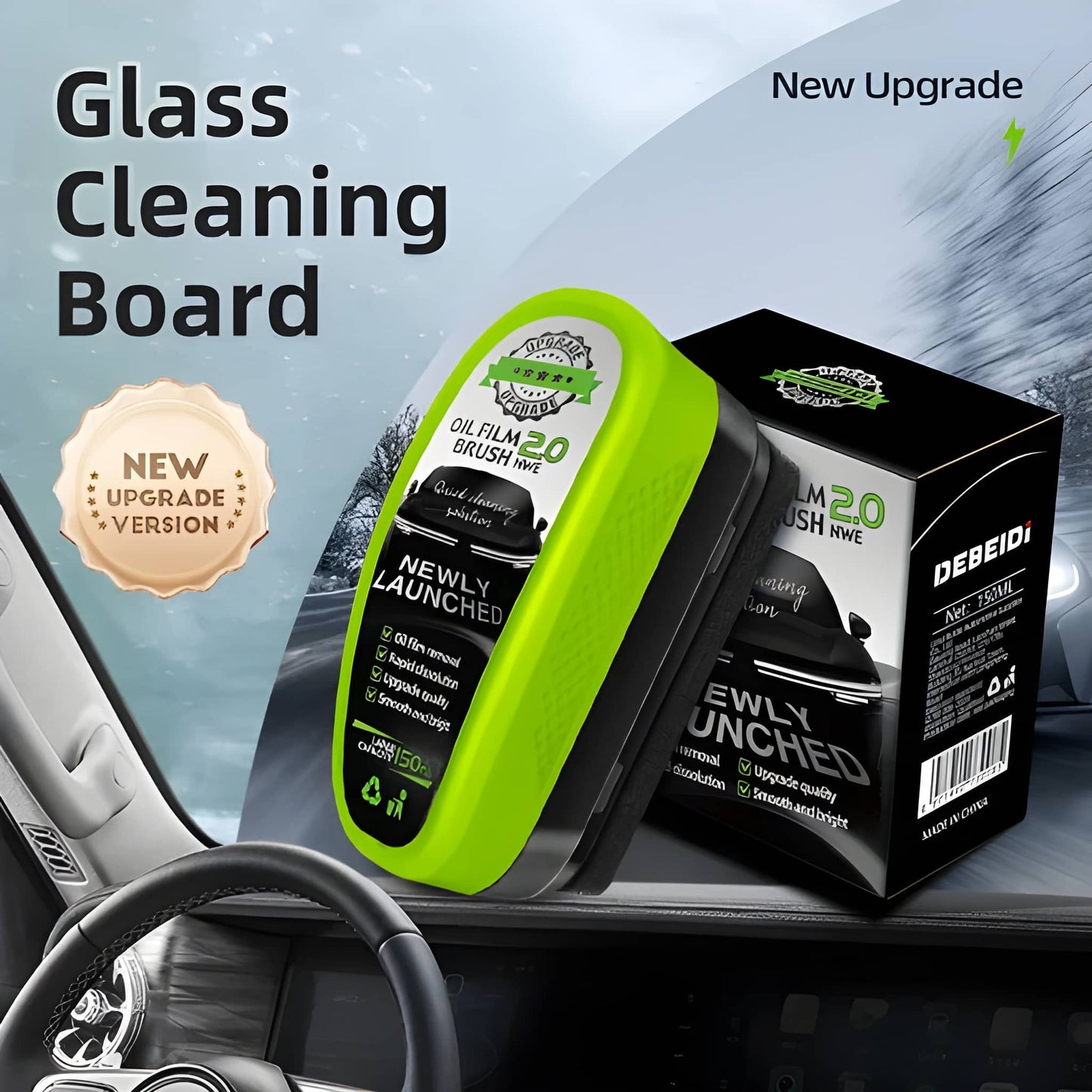 Car Windshield Cleaning Brush 🎁
