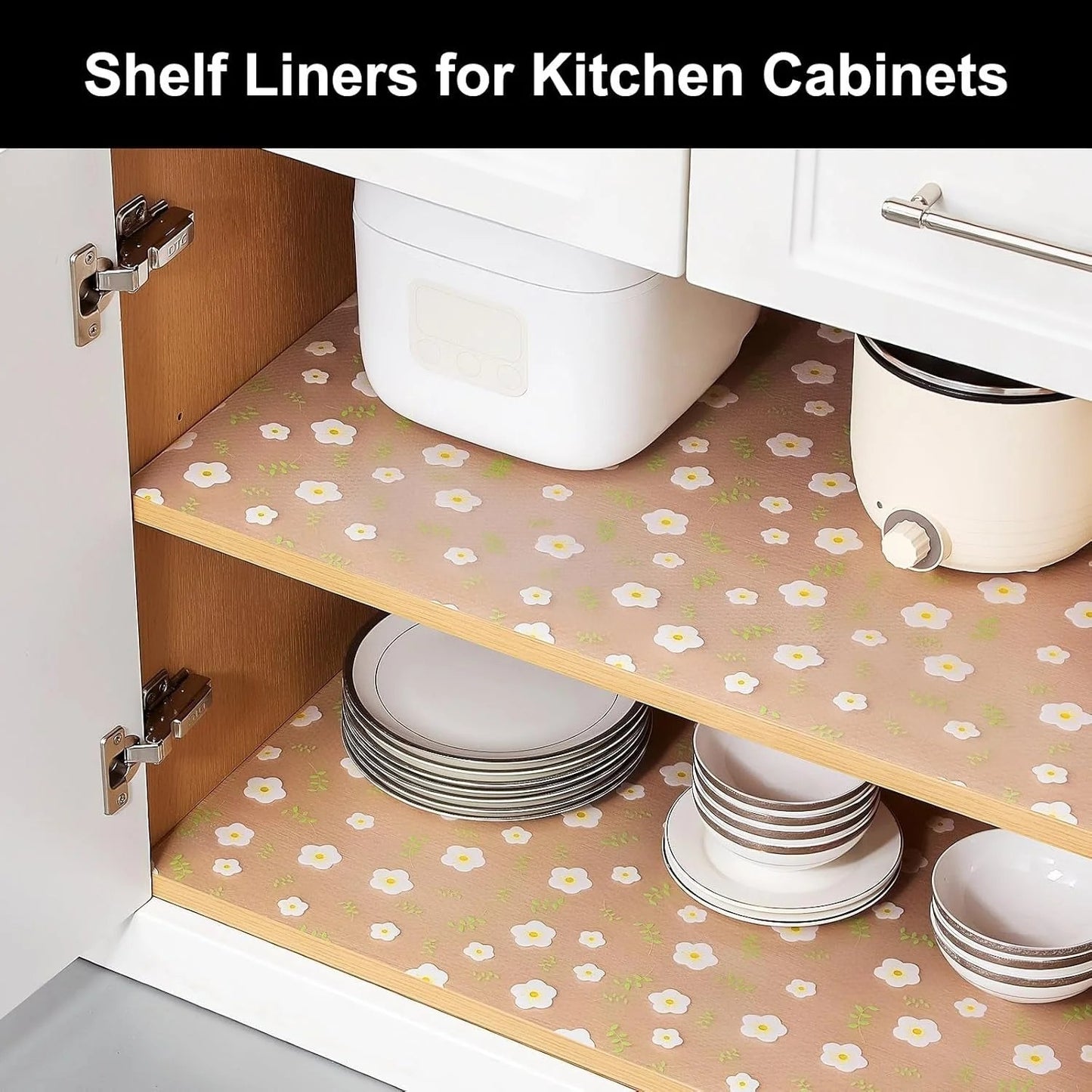 Anti-Slip Waterproof Cabinet & Drawer Liner (Random Prints)