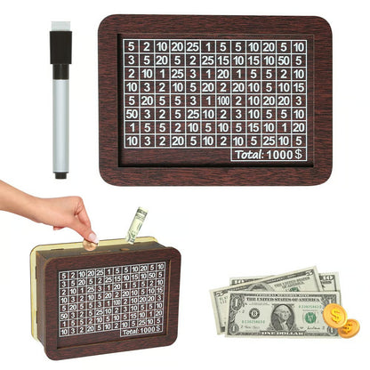 Wooden Saving Money Box
