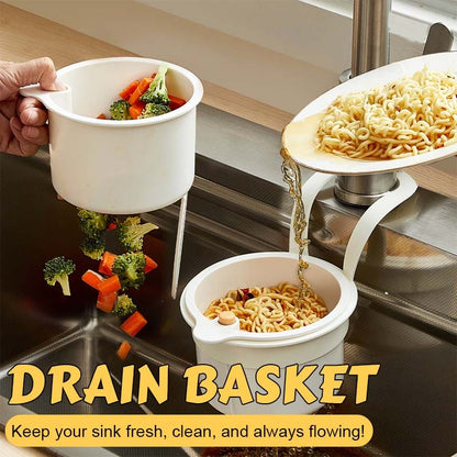 Hanging Sink Drain Basket (Assorted Colors)