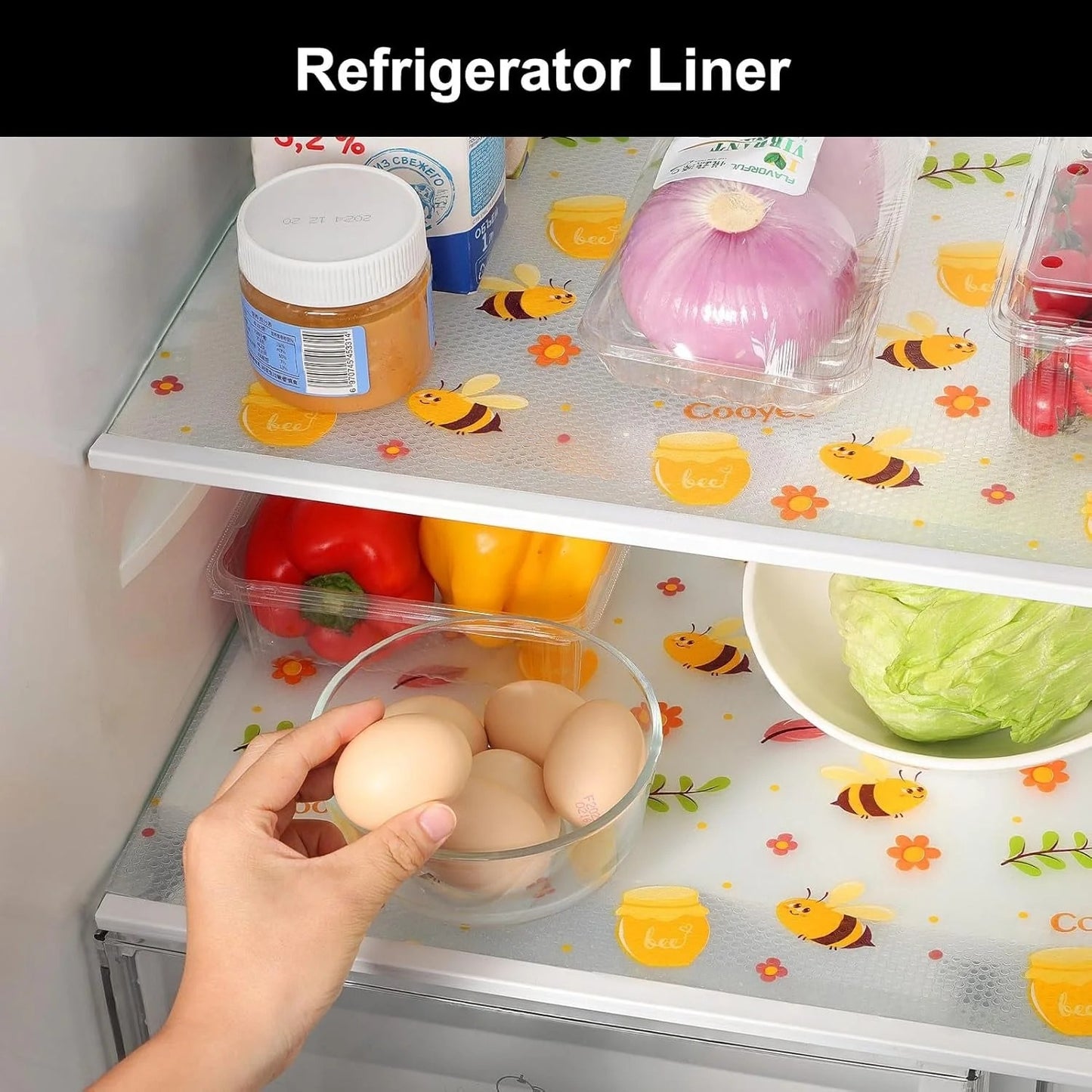 Anti-Slip Waterproof Cabinet & Drawer Liner (Random Prints)