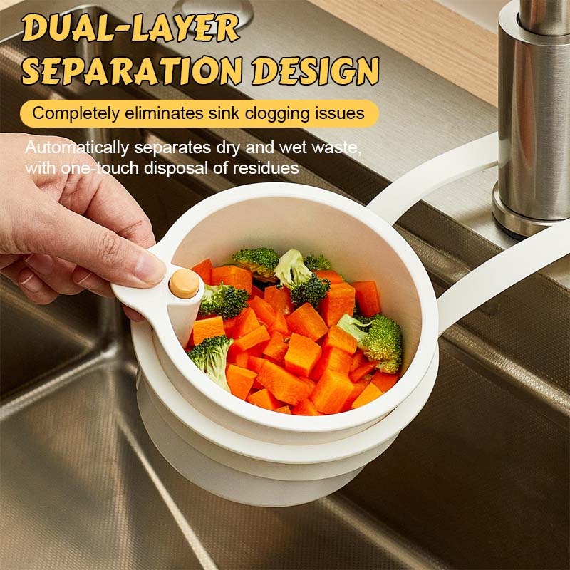 Hanging Sink Drain Basket (Assorted Colors)