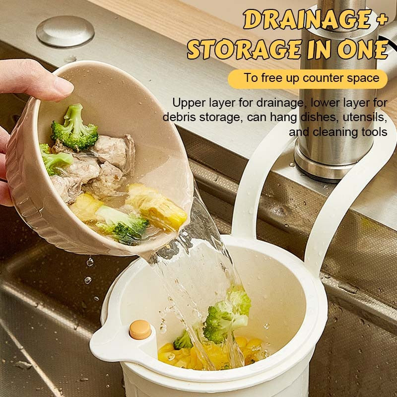 Hanging Sink Drain Basket (Assorted Colors)