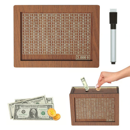 Wooden Saving Money Box