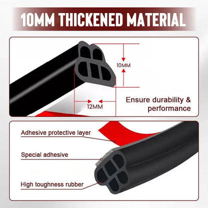 Self Adhesive Anti Noise Car Sealing Strip | 5 Meter