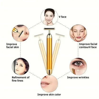 RadianceLift™ Sonic 24K Gold Electric Facial Sculpt Massager