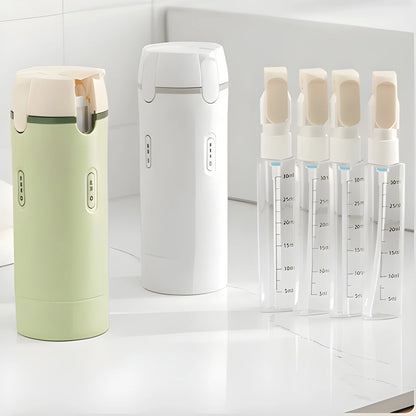 4-in-1 Toiletry Bottle Kit with Case for Travel
