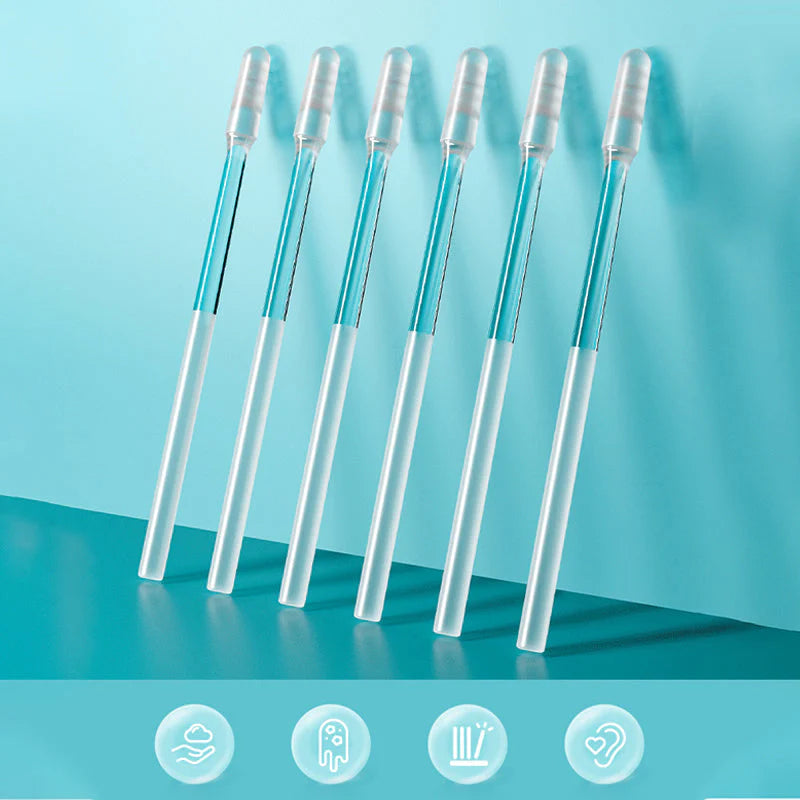 Reusable Earwax Removal Adhesive Swabs- 24pcs