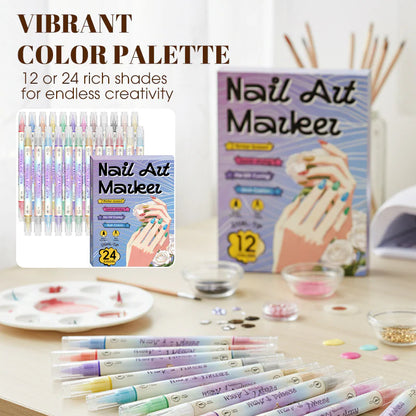 Nail Art Pen Set Of 12