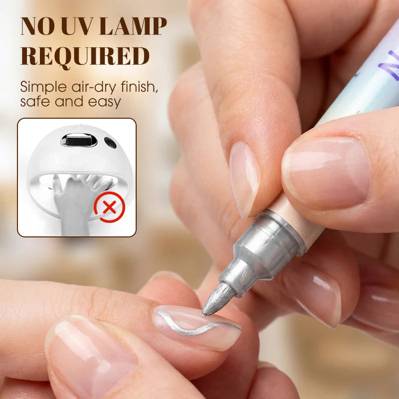 Nail Art Pen Set Of 12